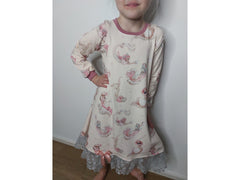 Baumwolljersey Digital Magic Mermaids Teatime