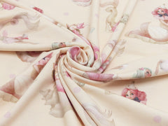 Baumwolljersey Digital Magic Mermaids Teatime