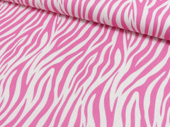 Canvas Digital Zebra - pink