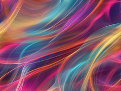 Canvas Digital Magical Waves