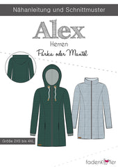 Schnittmuster Parka oder Mantel Alex Herren