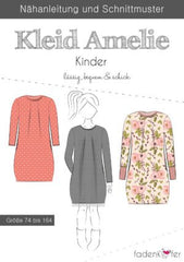 Schnittmuster Fadenkäfer Kleid Amelie Kinder