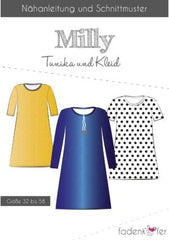 Schnittmuster Fadenkäfer Milly Damen
