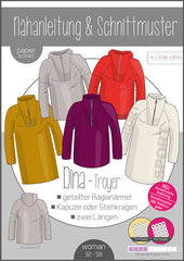 Schnittmuster Kibadoo Damen Dina Troyer