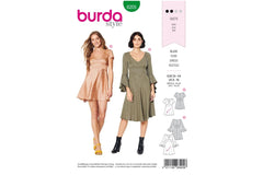 Schnittmuster burda style - Kleid 6205