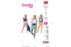 Schnittmuster burda easy - Hose 6124