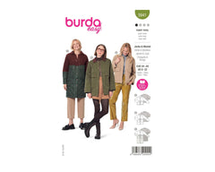 Schnittmuster burda easy - Jacke & Mantel 5941
