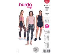 Schnittmuster burda easy - Leggings 5850