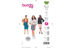 Schnittmuster burda easy - Rock 6112