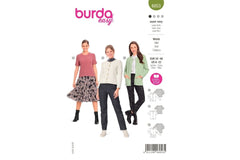 Schnittmuster burda easy - Weste/Blazer 6053