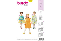 Schnittmuster burda kids - Kleid 9373