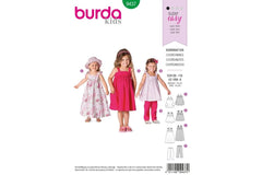 Schnittmuster burda kids - Kombination 9437
