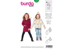 Schnittmuster burda kids - Jacke & Mantel 9289