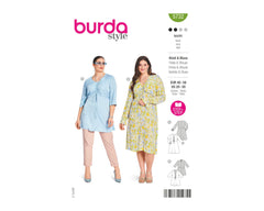 Schnittmuster burda style - Kleid & Bluse 5732 - Plus Size