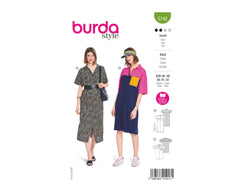 Schnittmuster burda style - Kleid 5742