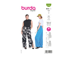 Schnittmuster burda style - Hose 5743