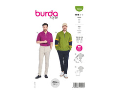 Schnittmuster burda style - Pulli 5744 - Herren