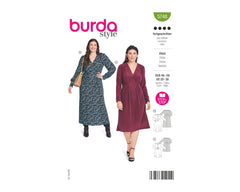 Schnittmuster burda style - Kleid 5748 - Plus Size