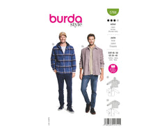 Schnittmuster burda style - Jacke Herren 5768