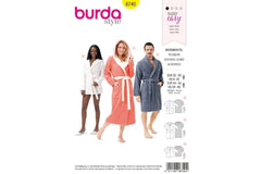Schnittmuster burda style - Bademantel 6740