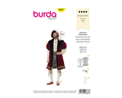 Schnittmuster burda style - Fantasy - Englische Renaissance Herren 6887