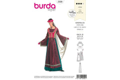 Schnittmuster burda style - Fantasy - Burgfräulein 2509