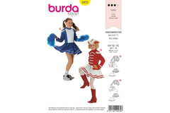 Schnittmuster burda style - Fantasy - Funkenmariechen 2472