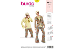 Schnittmuster burda style - Fantasy - Siebziger 2374