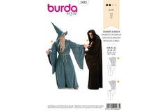 Schnittmuster burda style - Fantasy - Zauberer & Magier 2483
