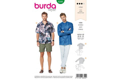 Schnittmuster burda style - Hemd Herren 6349
