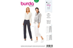Schnittmuster burda style - Hose 6681