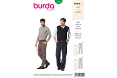 Schnittmuster burda style - Hose 7022 - Herren