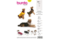 Schnittmuster burda style - Hundemantel 7752