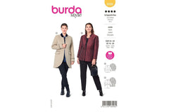 Schnittmuster burda style - Jacke 6096 - Plus Size