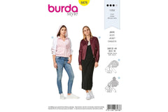Schnittmuster burda style - Jacke 6478