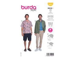 Schnittmuster burda style - Jacke & Hemd Herren 5842