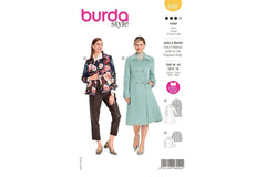 Schnittmuster burda style - Jacke & Mantel 6092