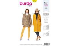 Schnittmuster burda style - Jacke & Mantel 6736