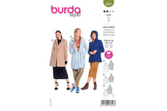 Schnittmuster burda style - Jacke & Mantel 6057