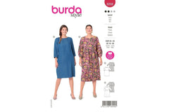 Schnittmuster burda style - Kleid 6058 - Plus Size