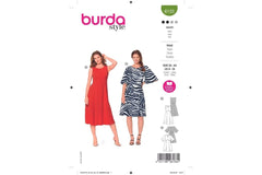 Schnittmuster burda style - Kleid 6133