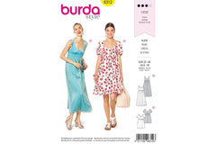 Schnittmuster burda style - Kleid 6312