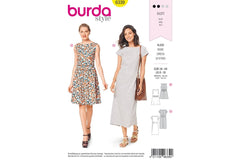 Schnittmuster burda style - Kleid 6339