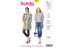 Schnittmuster burda style - Kleid 6345
