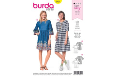 Schnittmuster burda style - Kleid 6401