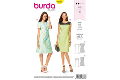 Schnittmuster burda style - Kleid 6627
