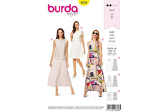 Schnittmuster burda style - Kleid 6628