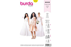 Schnittmuster burda style - Kleid 6776
