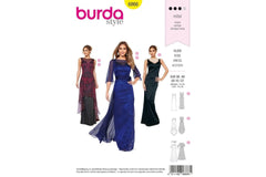 Schnittmuster burda style - Kleid 6866