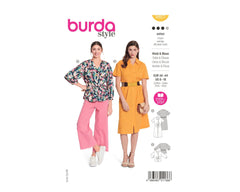 Schnittmuster burda style - Kleid & Bluse 5921